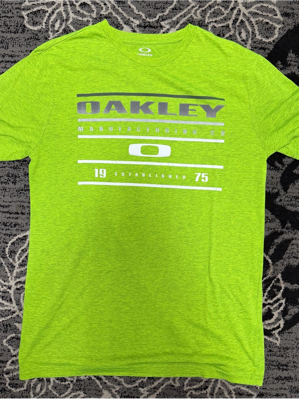 Oakley Neon Lime Graphic Short Sleeve Tee